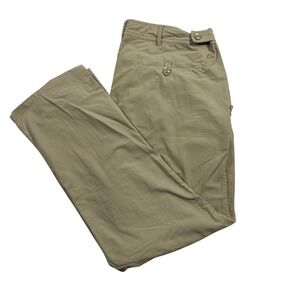 Clothing Arts P^cubed Travel Pant Mens 36x32 Tan Pick Pocket Proof Cargo